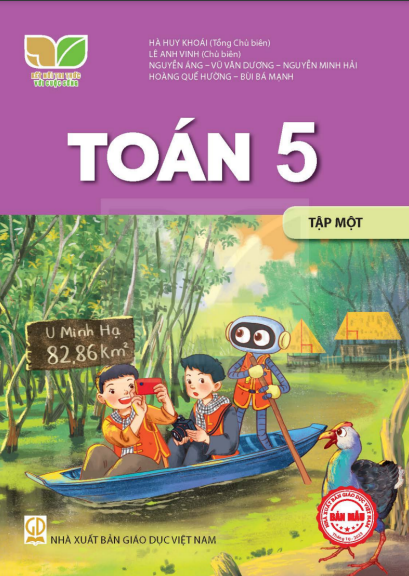Sách giáo khoa Toán 5 - Kết nối tri thức với cuộc sống Tập 1